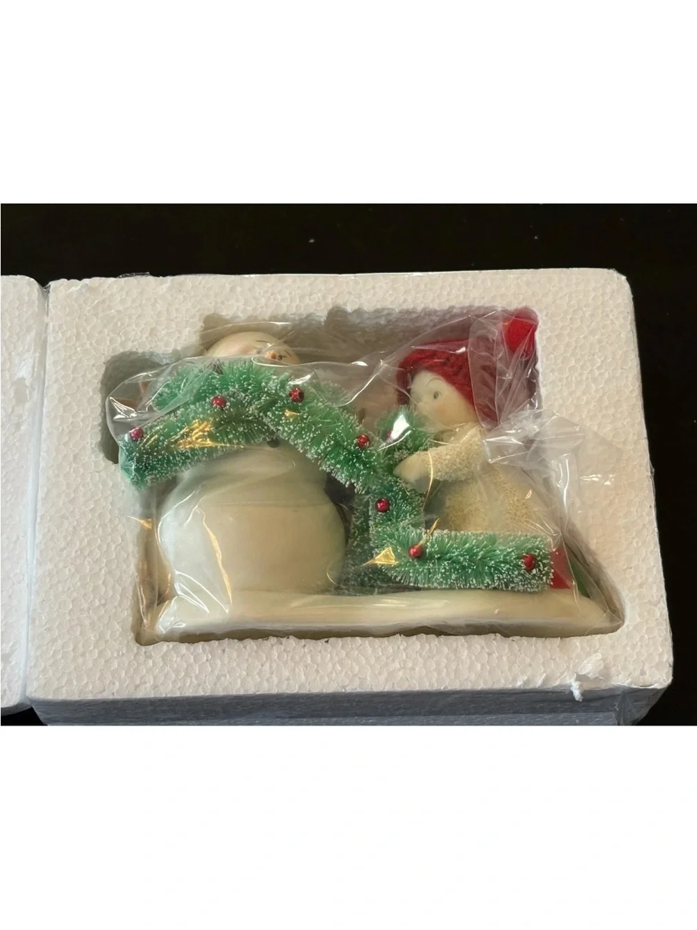 NIB Department 56 Snowbabies Don We Now Out Gay Apparel Figurine Retired Snowman